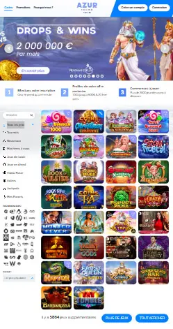 l'application et interface Evolve Casino
