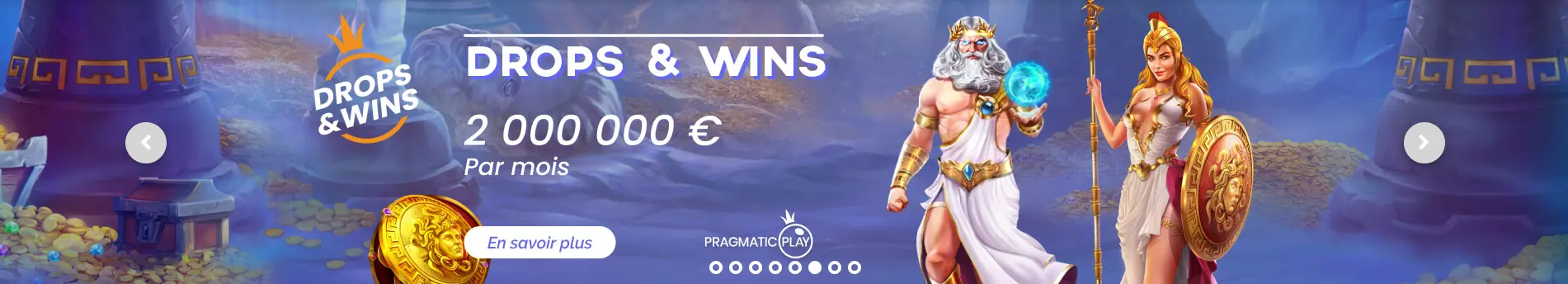 Drop and Wins EVOLVE CASINO 