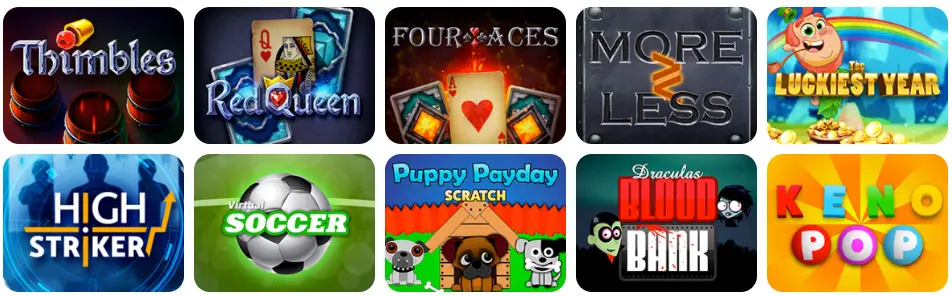 Jeux en ligne EVOLVE CASINO