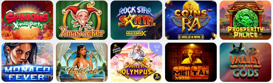EVOLVE CASINO Machines à sous classiques
