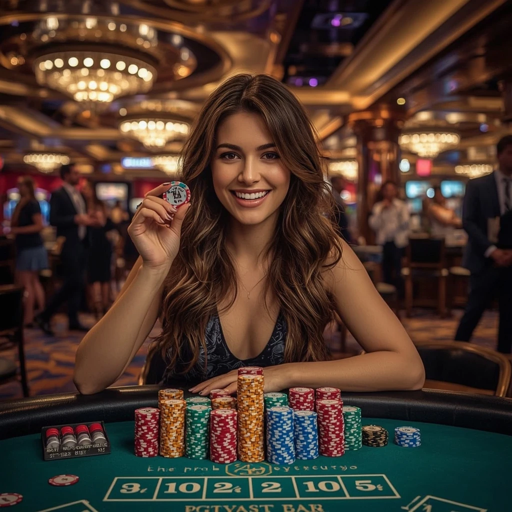 bonus dans les mains d'un homme au casino EVOLVE CASINO