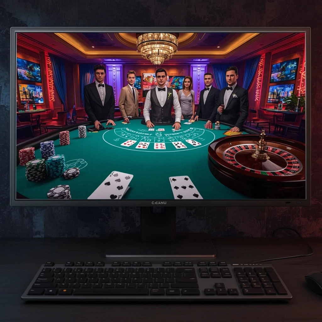 jeu de Baccarat en ligne EVOLVE CASINO
